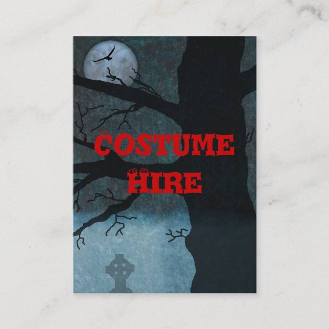Costume Hire Business Card (Front)