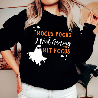 Costume Hocus Pocus I Need Gaming To Hit Focus Sweatshirt