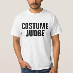 Costume Judge Funny Halloween Party T-Shirt