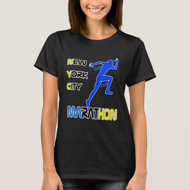 Costume New York City Ultramarathon November Runni T-Shirt (Front)