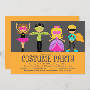 Costume Party Invitation