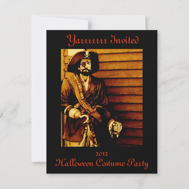 Costume Party Invitation (Front)