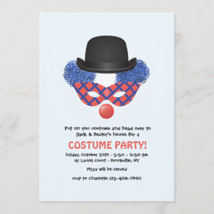 Costume Party Invitation