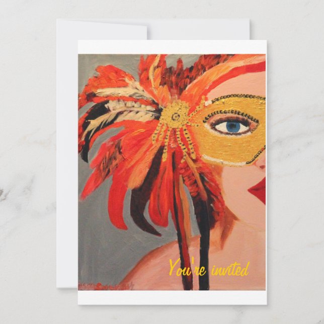 Costume Party Invitation (Front)