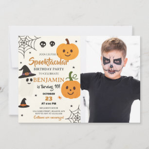 Costume Party Trick-or-Treat Invite