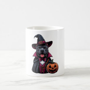 Costumed Pitbull Halloween Coffee Mug