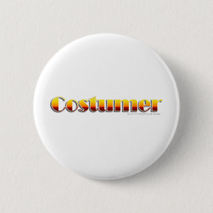 Costumer (Text Only) 6 Cm Round Badge