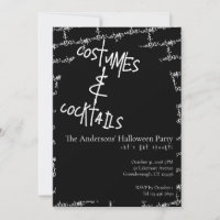 Costumes and Cocktails Halloween