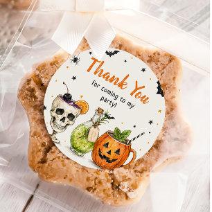 Costumes And Cocktails Happy Halloween Sticker