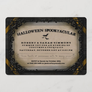 Costumes & Cocktails Halloween Spooktacular Invite