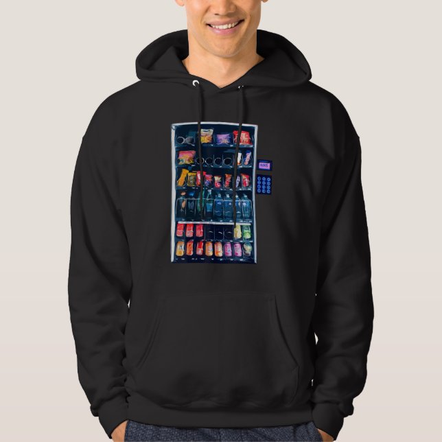 Costumes For Halloween Vending Machine Silvester Hoodie (Front)