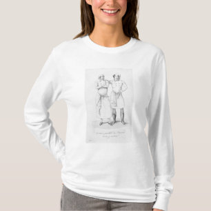 Costumes of cooks from different eras T-Shirt