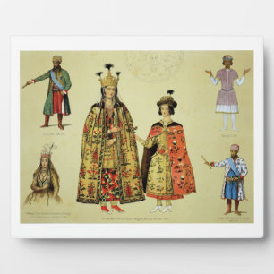 Costumes of the 17th and 18th centuries, plate 56 plaque