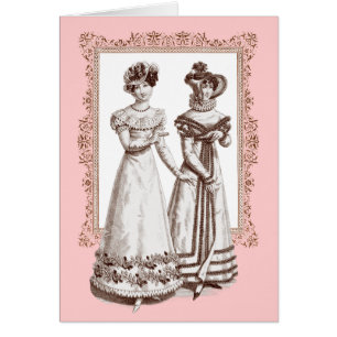 Costumes Parisiens 1821 Regency French Fashions