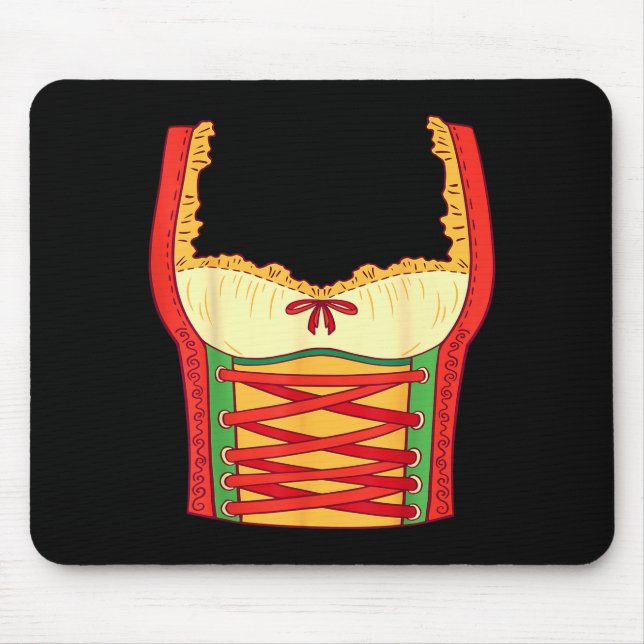 Costumes Women Funny Shirt  Mouse Pad (Front)