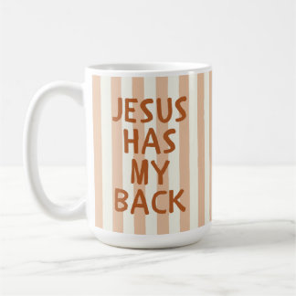 Cosy Aesthetic Christian Faith Encouraging Quote Coffee Mug