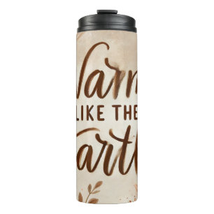 Cosy Aesthetic Thermal Tumbler