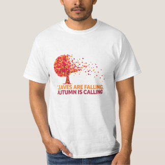 Cosy and Whimsical Fall-Themed Artwork T-Shirt