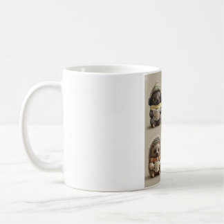 Cosy Animal Friends Reading and Relaxing Coffee Mug