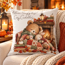 Cosy Autumn Bear & Bunny Cuddles