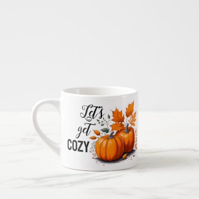 Cosy Autumn  Espresso Cup (Left)