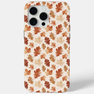 Cosy Autumn Leaf Pattern iPhone 15 Pro Max Case