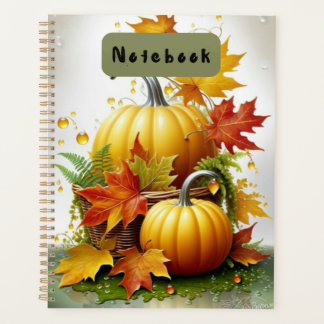 Cosy Autumn Notebook Planner