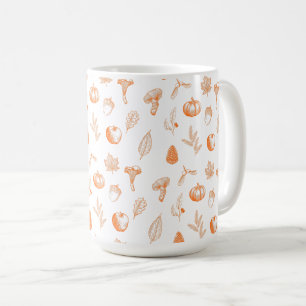 Cosy Autumn Pattern Coffee Mug