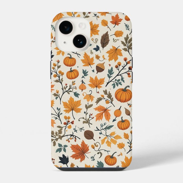 Cosy Autumn Phone Cover (Back)