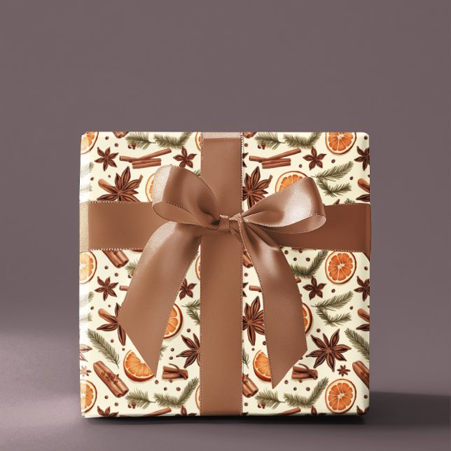 Cosy Autumn Spice Wrapping Paper Roll (Creator Uploaded)