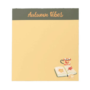 Cosy Autumn Vibes Notepad