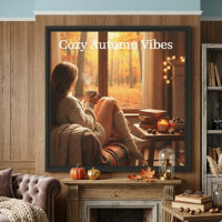 Cosy Autumn Vibes | Personalised Fall Cabin Window