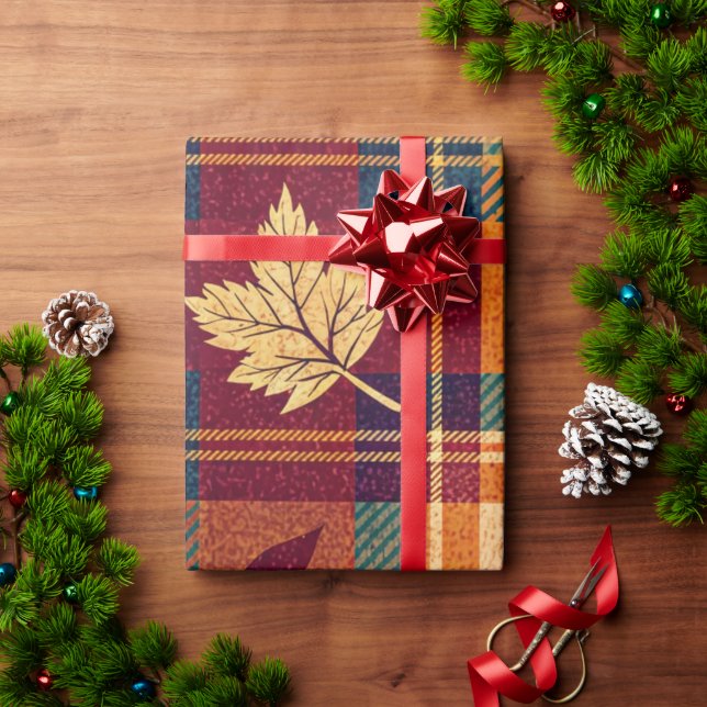 Cosy Autumnal Wrapping Paper (Holiday Gift)