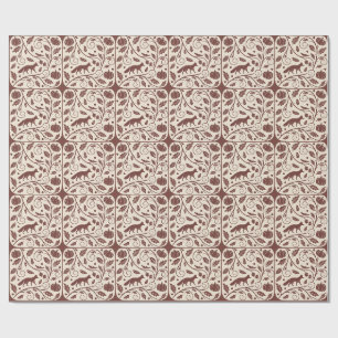 Cosy Autumnal Wrapping Paper