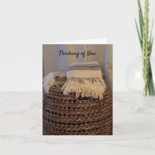 Cosy Basket Thinking of You Card