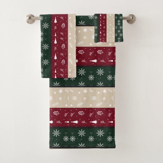 "Cosy Bath Towel Collection: Trending Designs!" (Insitu)