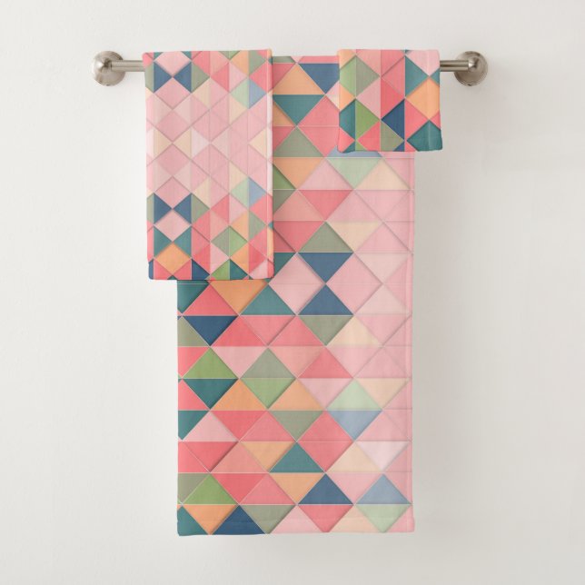 "Cosy Bath Towel Collection: Trending Designs!" (Insitu)