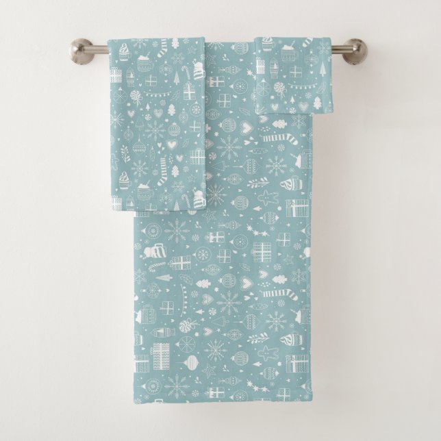 "Cosy Bath Towel Collection: Trending Designs!" (Insitu)