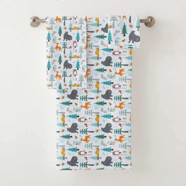 "Cosy Bath Towel Collection: Trending Designs!" (Insitu)