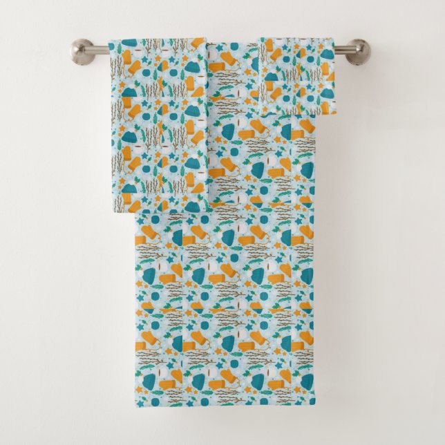 "Cosy Bath Towel Collection: Trending Designs!" (Insitu)