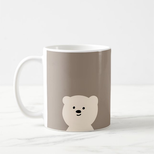 Cosy bear coffe mug (Left)