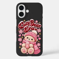 Cosy Bear Era Cute Pink Christmas