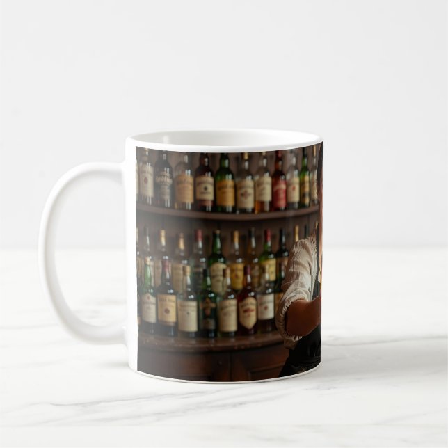 Cosy Belgian Tavern Keepsake Moment Mug (Left)