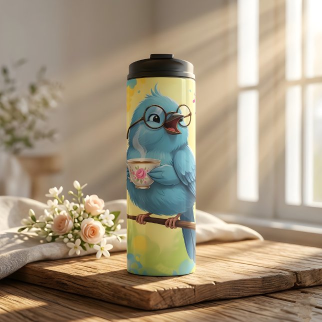   Cosy Bird Thermal Tumbler (Creator Uploaded)