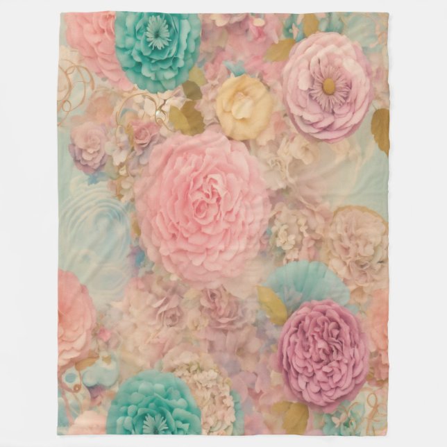 Cosy Bliss ☁️ | Premium Fleece Blanket. (Front)