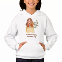 Cosy Book & Coffee Lover Hoodie