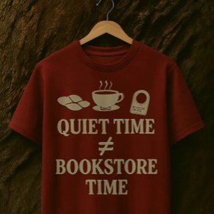 Cosy Book Lover Gift   Funny Literary Apparel T-Shirt