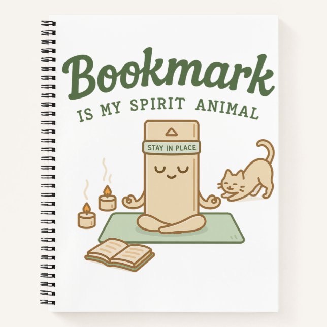 Cosy Book Lover & Mindfulness Design (Front)