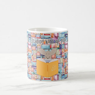 Cosy Book Reading with Pets – Heartwarming Scene Magic Mug