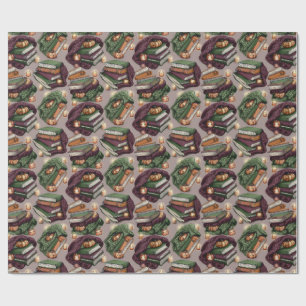 Cosy Books Wrapping Paper